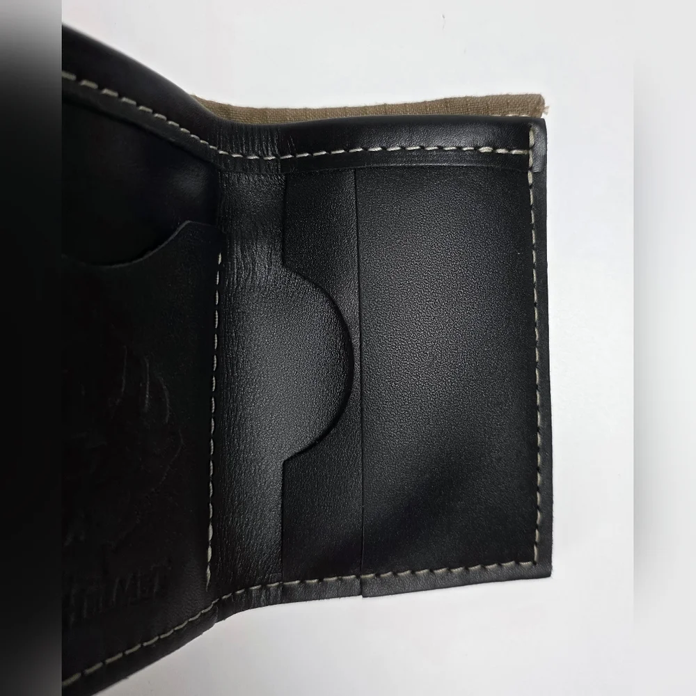 Black Helmet Trifold Bunker Gear Wallet